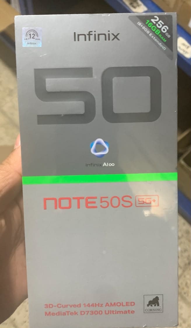 INFINIX NOTE 50S 8-256