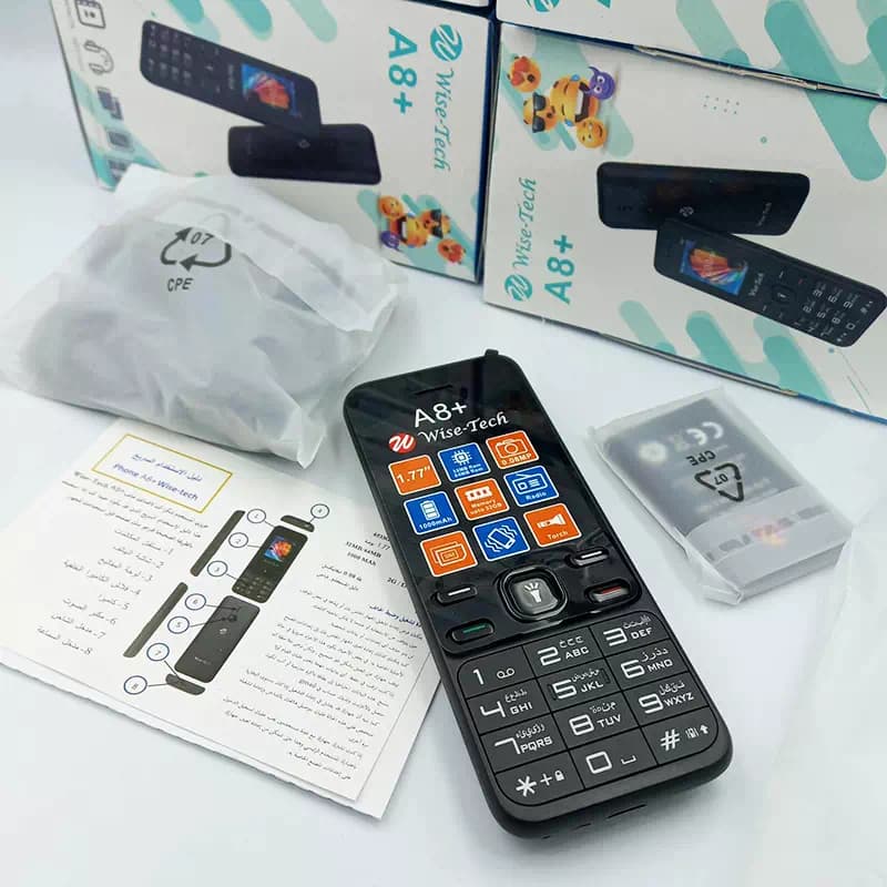 WISE TECH  A8+ BLANC